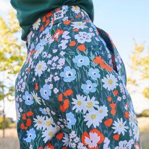 Lucy & Yak Addison Tapered Twill Jeans - Emma Hall Floral OUT OF STOCK PRINT